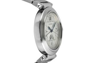 Thumbnail von Cartier Pasha XL Automatik Night & Day Edelstahl Herrenuhr Ref. W31093M7