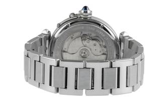 Thumbnail von Cartier Pasha XL Automatik Night & Day Edelstahl Herrenuhr Ref. W31093M7