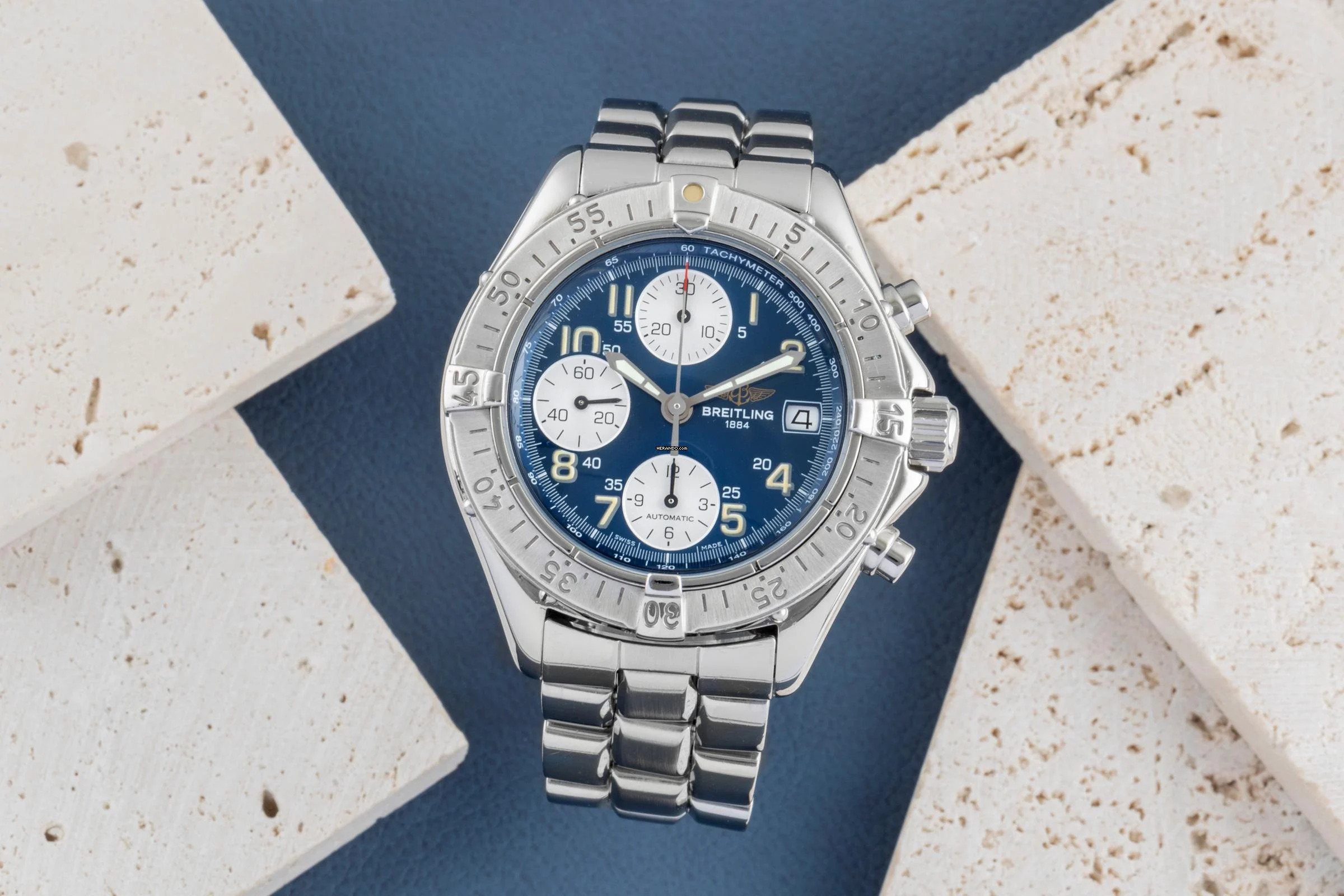 Breitling Colt Chronograph Automatic Edelstahl Automatik Herrenuhr Ref. A13035.1