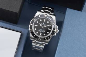 Thumbnail von Rolex Submariner (No Date) Stahl Automatik Herrenuhr Ref. 114060 B&P 2015