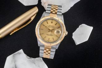 Thumbnail von Rolex Datejust Turn-O-Graph Turn-O-Graph 36 Stahl / Gold Automatik Herrenuhr Ref. 16263 B&P