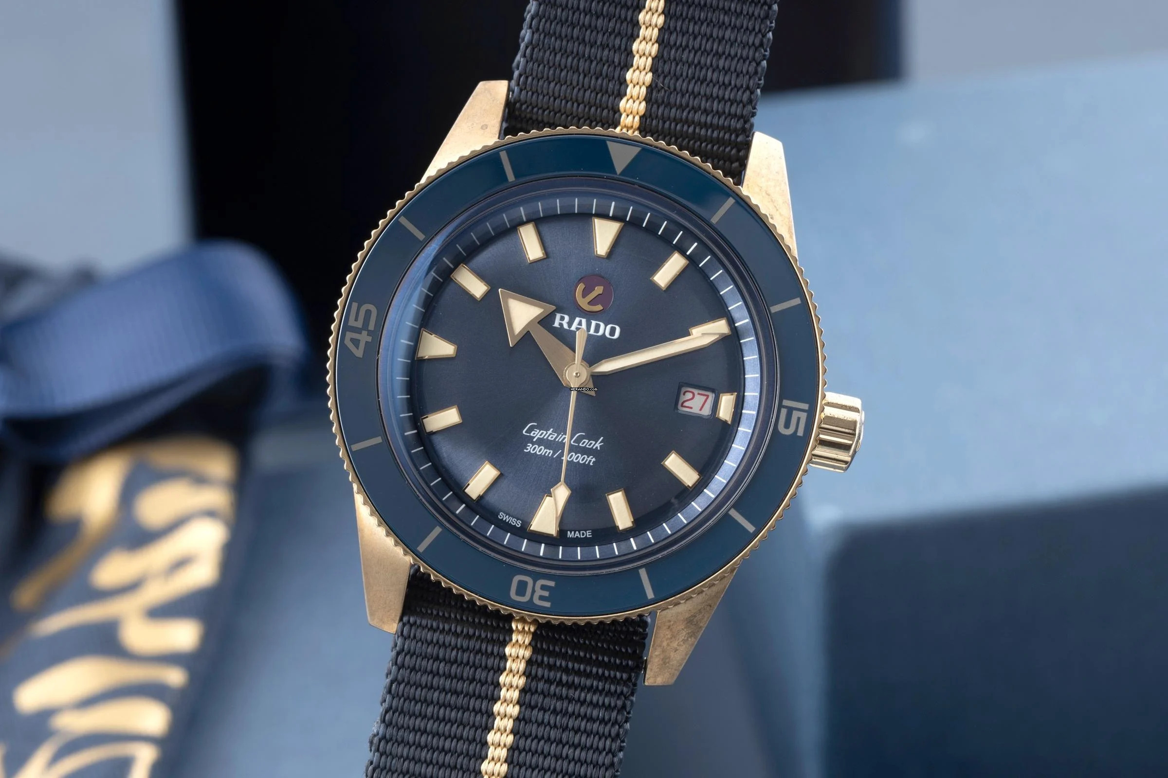 Rado HyperChrome Captain Cook Hyper Chrome Captain Cook Bronze Automatik Ref. 01.763.0504.3.120 B&P 2021