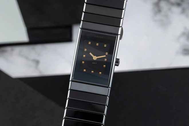 Rado Ceramica Diastar Ceramica Keramik / Titan Quarz Damenuhr Ref. 963.0539.3 
