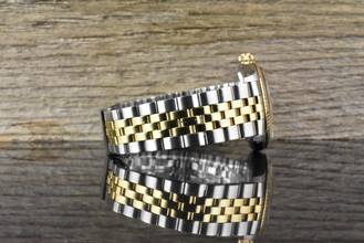 Thumbnail von Tudor Prince Oysterdate 75203 by Rolex Automatic Gold Linen Dial Tritium 1983