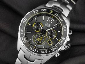 Thumbnail von TAG Heuer Formula 1 Quarz x Senna Special Edition Ref.CAZ101AF.BA0637 2021 Full Set Ungetragen Formula 1 X Senna