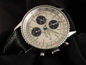 Thumbnail von Breitling Old Navitimer Ref.81610 2005 original Box sehr gut Vintage Old Navitimer Chronograph