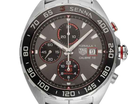  TAG Heuer Formula 1 X Senna Ref.CAZ201D.BA0633 2023 Full Set Ungetragen Formula 1 X Senna 