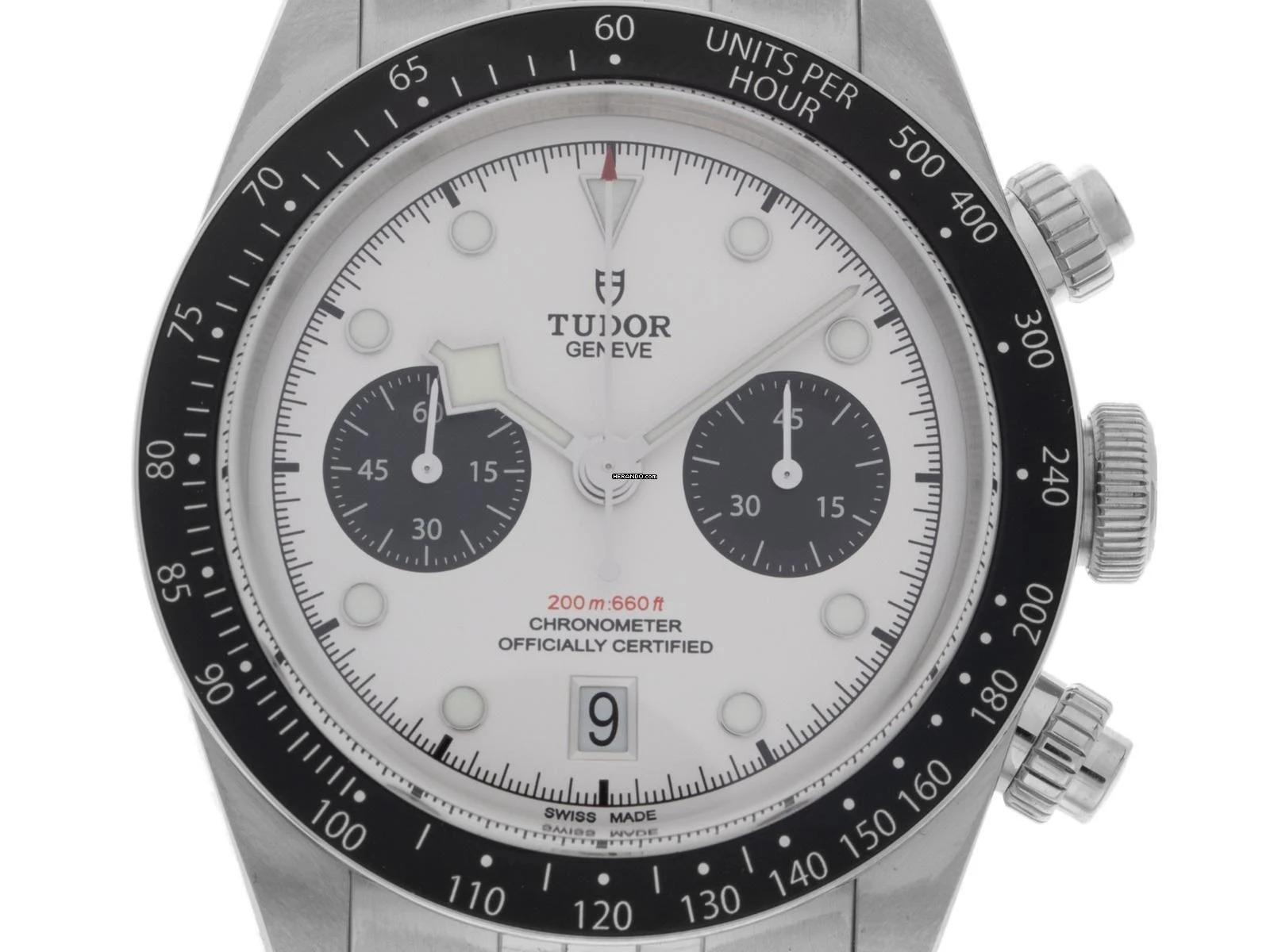Tudor Black Bay Chrono Panda Ref.M79360N-0014 2025 Full Set Ungetragen Black Bay Chrono Panda