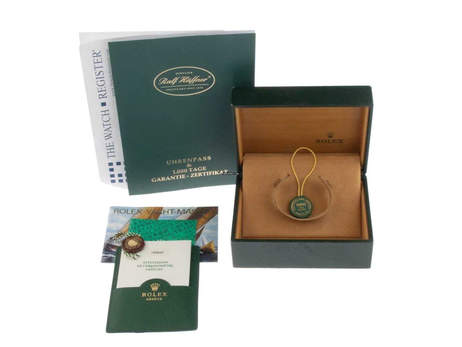 Rolex Yacht-Master Ref.168623 1998 Full Set sehr gut Vintage Yacht-Master Medium