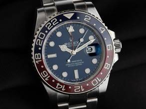 Thumbnail von Rolex GMT-Master II Ref.126719BLRO Full Set wie Neu GMT Master II 18kt Weißgold Pepsi