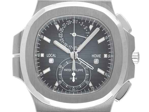  Patek Philippe Nautilus Travel Time Ref.5990/1A-011 2024 Full Set Ungetragen Nautilus Travel Time 