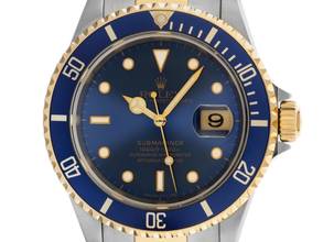 Thumbnail von Rolex Submariner Date Ref.16613 1996 Full Set sehr gut Vintage Submariner Date