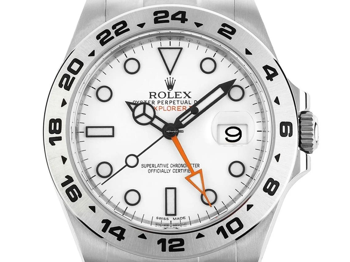 Rolex Explorer II Ref.216570 2013 Full Set sehr gut Vintage Explorer II