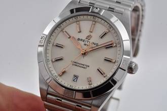 Thumbnail von Breitling Chronomat 36 Silver Diamond Dial A10380101A2A1