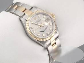 Thumbnail von Rolex Lady-Datejust Edelstahl Gelbgold 750 Diamanten Automatik Stainless Steel 18kt Yellow Gold Oyster-band Chronometer