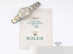 Thumbnail von Rolex Lady-Datejust Edelstahl Gelbgold 750 Diamanten Automatik Stainless Steel 18kt Yellow Gold Oyster-band Chronometer