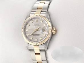 Thumbnail von Rolex Lady-Datejust Edelstahl Gelbgold 750 Diamanten Automatik Stainless Steel 18kt Yellow Gold Oyster-band Chronometer