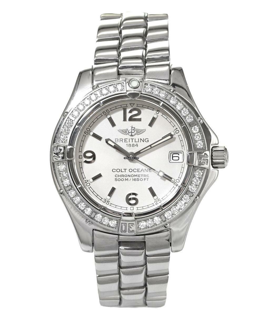 Breitling Colt Oceane Lady Diamantlünette Ref. A77350