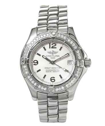  Breitling Colt Oceane Lady Diamantlünette Ref. A77350 