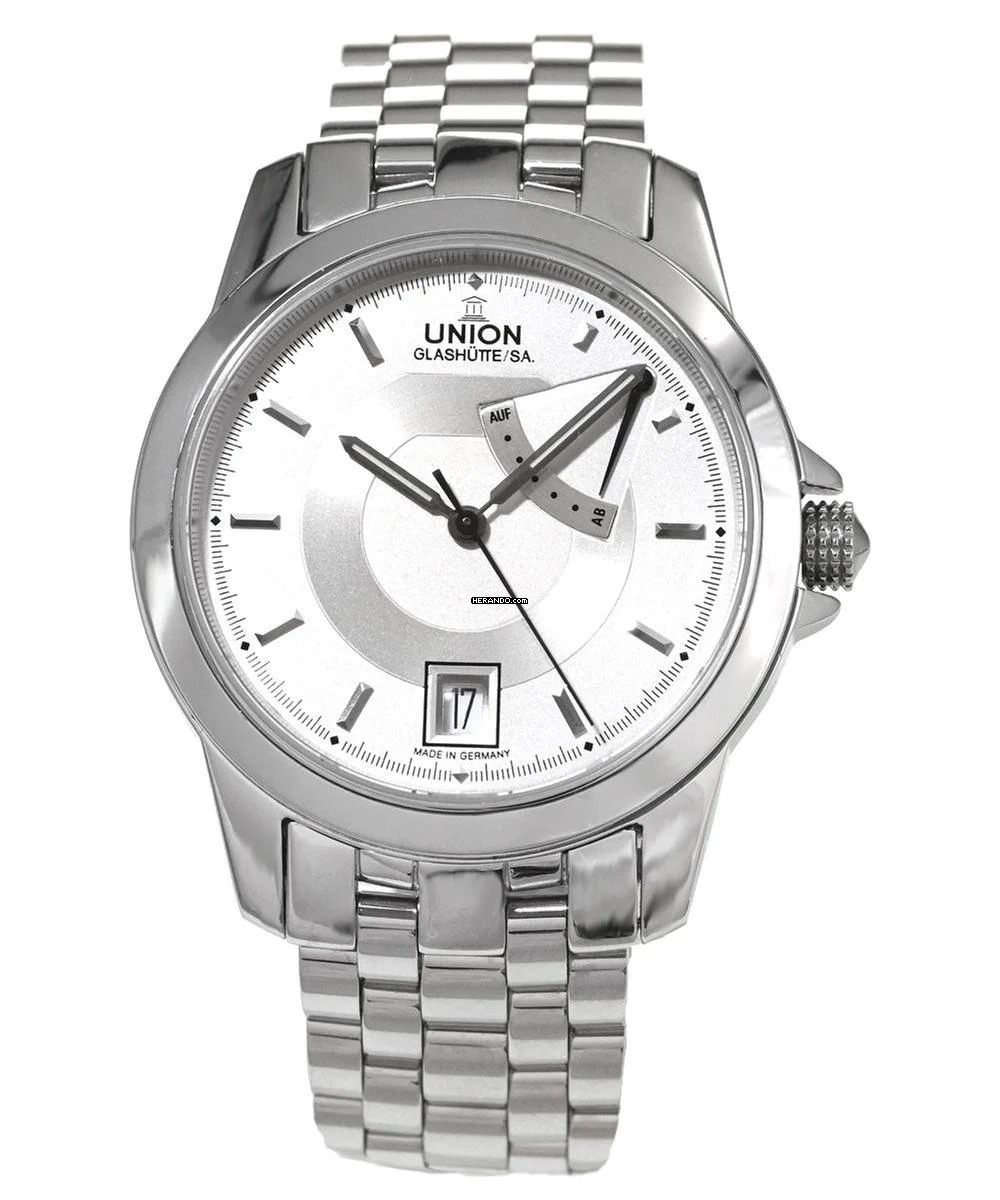 Union Glashütte Klassik mit Gangreserve Ref. 2644030410 (new old stock)