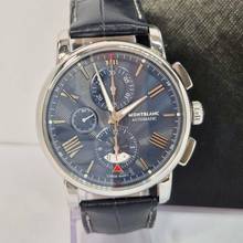 Thumbnail von Montblanc 4810 Chronograph Blue Edition 43mm Automático Completo
