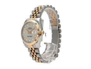 Thumbnail von Rolex Lady-Datejust 31 Ref. 178273 Edelstahl Gelbgold Perlmutt Diamanten Jubile-Band