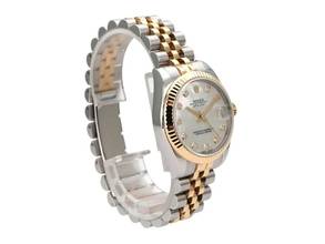 Thumbnail von Rolex Lady-Datejust 31 Ref. 178273 Edelstahl Gelbgold Perlmutt Diamanten Jubile-Band