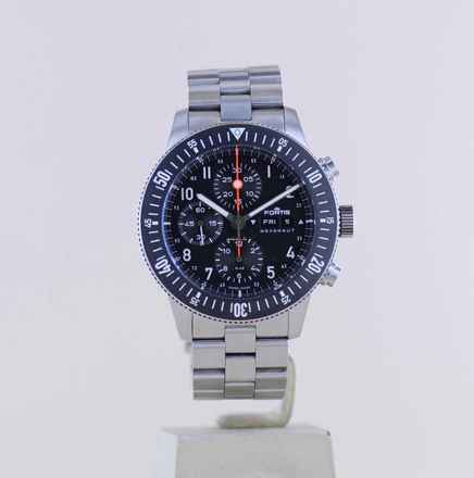  Fortis N-42 Novonaut Day Date Chronograph Legacy Edition B+P 