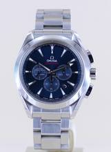 Thumbnail von Omega Seamaster Aqua Terra Chronograph 44mm blue Dial Olympic B+P