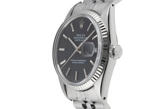 Thumbnail von Rolex Datejust 36 Stahl / Weissgold Automatik Herrenuhr Ref. 16014 Klassiker