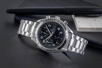 Thumbnail von Omega Speedmaster Date Black Arabic Dial Chronograph Edelstahl Ref. 3513.52.00