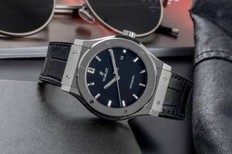 Thumbnail von Hublot Classic Fusion Titan Automatik Herrenuhr Ref. 542.NX.1171.LR B&P 2021