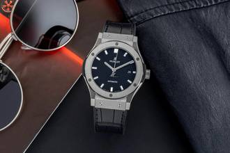 Thumbnail von Hublot Classic Fusion Titan Automatik Herrenuhr Ref. 542.NX.1171.LR B&P 2021