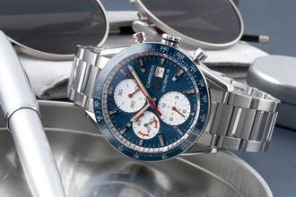 Thumbnail von TAG Heuer Carrera Calibre 16 Chronograph Stahl Automatik Ref. CV201AR.BA0715 B&P 2024
