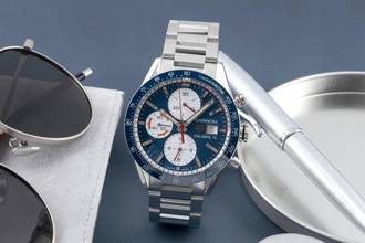 Thumbnail von TAG Heuer Carrera Calibre 16 Chronograph Stahl Automatik Ref. CV201AR.BA0715 B&P 2024