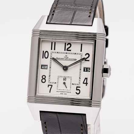  Jaeger-LeCoultre Reverso Squadra Hometime White – 230.8.77 – like NEW – 07/2007 Full Set 