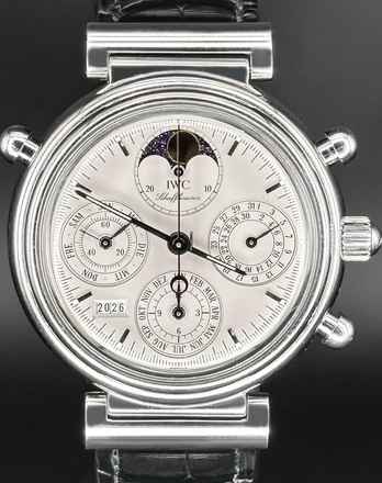  IWC Da Vinci Perpetual Calendar Rattrapante Platin FULLSET Limited Edition 500 Stk. 