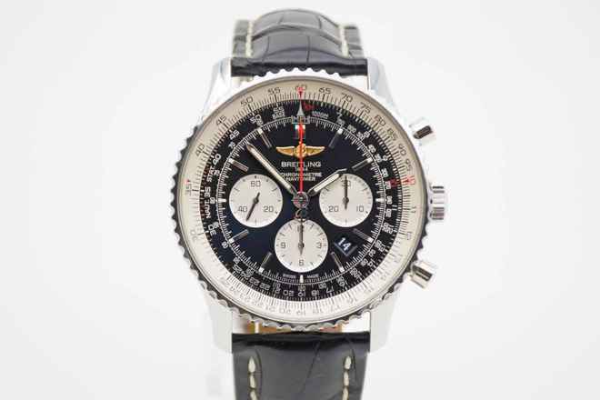  Breitling Navitimer 1 B01 Chronograph 46 perfektes AB0127 Fullset LC100 mit Erstkaufbeleg 