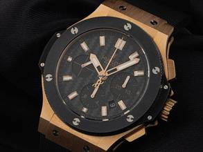 Thumbnail von Hublot Big Bang 44 mm Ref.301.PM.1780.6R 2017 Box&Beschreibung wie Neu Vintage Big Bang 18kt Roségold Chronograph Faltschließe