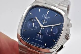 Thumbnail von Glashütte Original Seventies Chronograph Panoramadatum Senator Seventies Panorama Date Chronograph 1-37-02-03-02-70