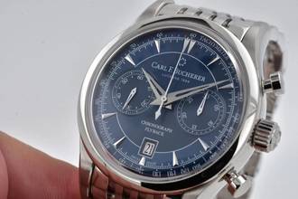 Thumbnail von Carl F. Bucherer Manero Flyback Chronograph 00.10919.08.53.21 Blue Dial 43mm