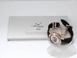 Thumbnail von Breguet Marine Chronograph 5827 2021 Rosegold 750 Automatik 18kt Rose Gold Black Dial