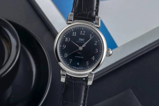  IWC Da Vinci Automatic Edelstahl Automatik Herrenuhr Ref. IW458312 Klassiker 