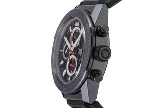 Thumbnail von TAG Heuer Carrera Calibre HEUER 01 Chronograph Keramik / Stahl Automatik Ref. CAR2A90.FT6071 B&P