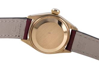 Thumbnail von Rolex Lady-Datejust 18k (0,750) Gold Automatik Damenuhr Ref. 6917 Vintage