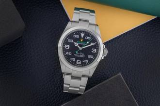 Thumbnail von Rolex Air King Automatik Oyster Edelstahl Herrenuhr Ref. 126900 B&P 2025