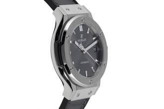 Thumbnail von Hublot Classic Fusion Racing Grey Titan Automatik Ref. 565.NX.7071.LR Box & Papiere 2019