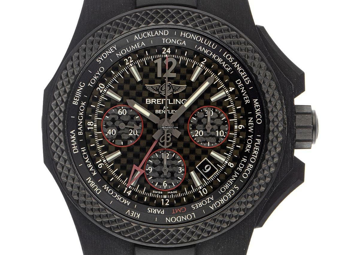 Breitling for Bentley B05 Unitime Ref.NB0434E5/BE94 2022 Full Set Ungetragen Vintage B05 Unitime Carbon Kautschuk Faltschließe