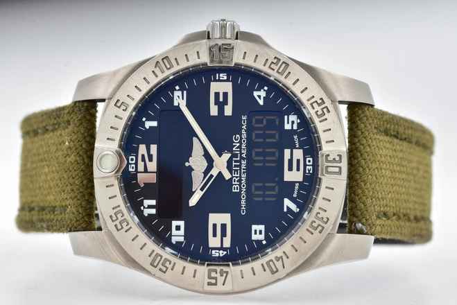  Breitling Aerospace EVO E79363 E7936310/BC27 Textile Strap 