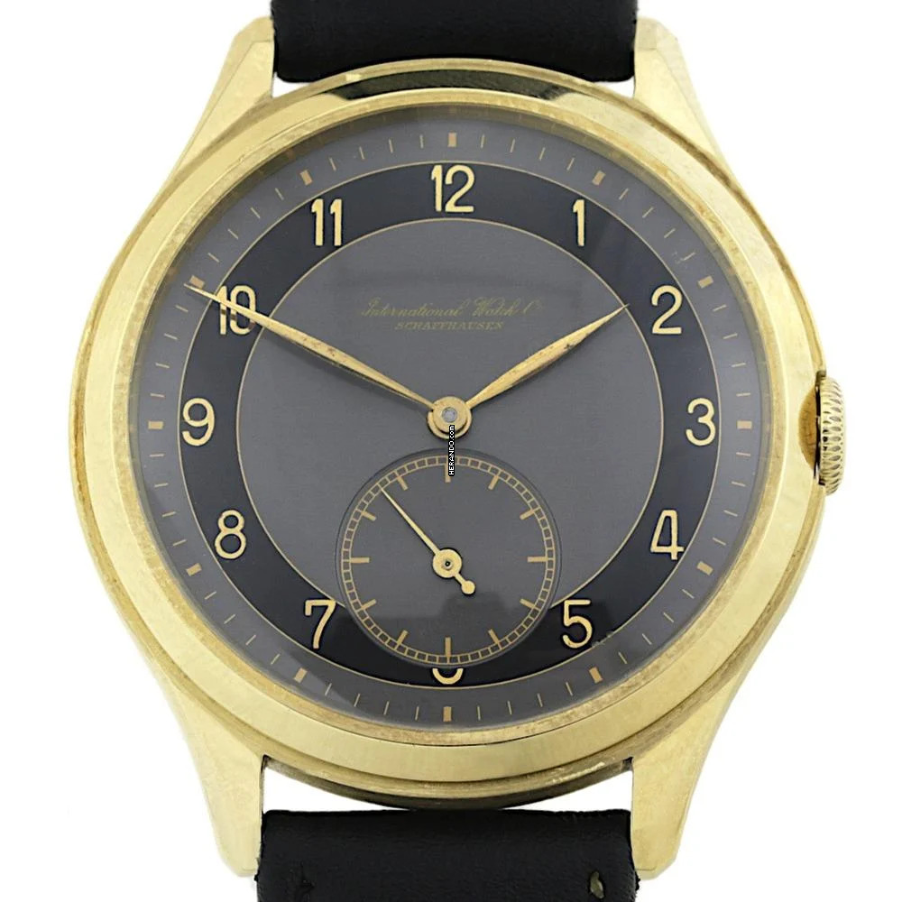 IWC Hermet Art Deco Jumbo 1940er Vintage very rare